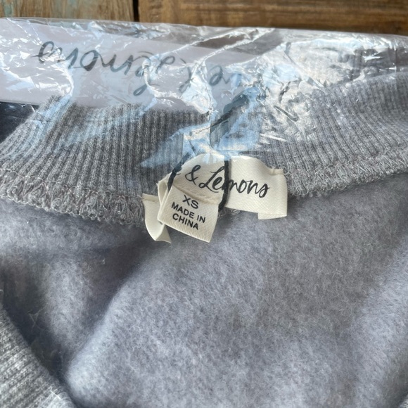 New For Love and Lemons Alex Sweatshirt - Picture 6 of 6